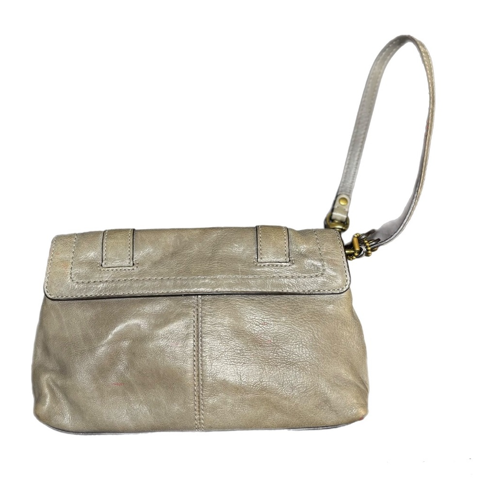 🌟 Coach Legacy 65th Anniversary Garcia Wristlet - Patent Grey 🌟 - Picture 5 of 11